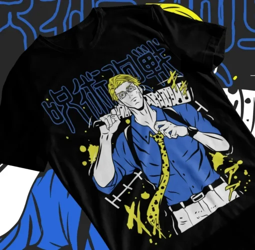 t-shirts inspired by popular anime like Naruto