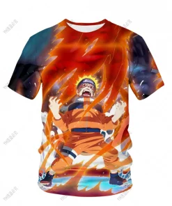 t-shirts inspired by popular anime like Naruto