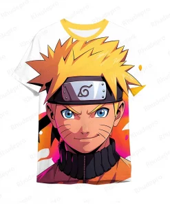 t-shirts inspired by popular anime like Naruto