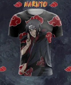 t-shirts inspired by popular anime like Naruto