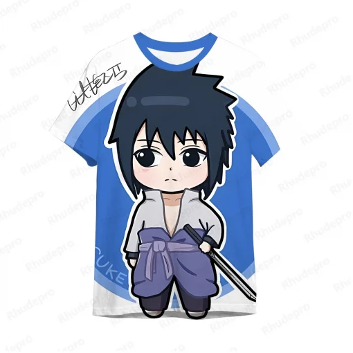 t-shirts inspired by popular anime like Naruto