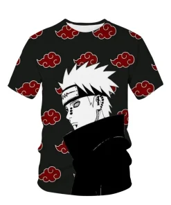 t-shirts inspired by popular anime like Naruto