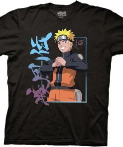 t-shirts inspired by popular anime like Naruto