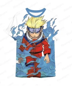 t-shirts inspired by popular anime like Naruto