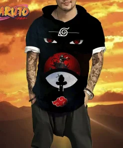 t-shirts inspired by popular anime like Naruto