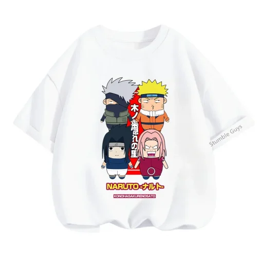 t-shirts inspired by popular anime like Naruto