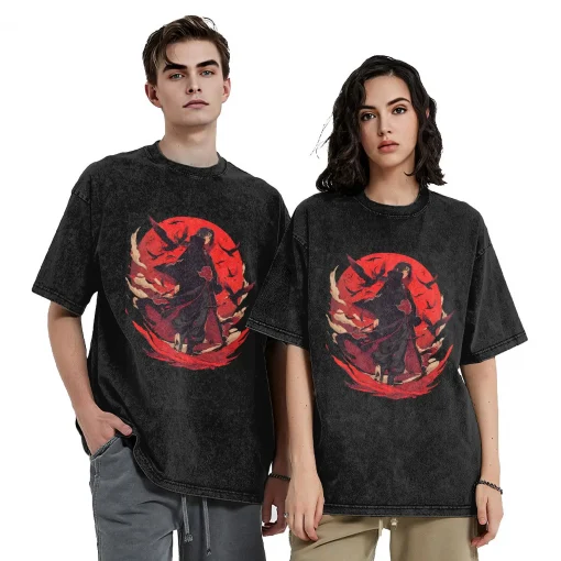 t-shirts inspired by popular anime like Naruto