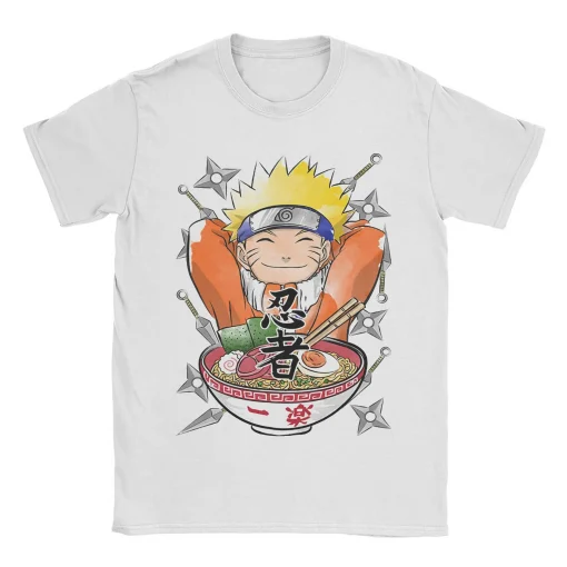 t-shirts inspired by popular anime like Naruto