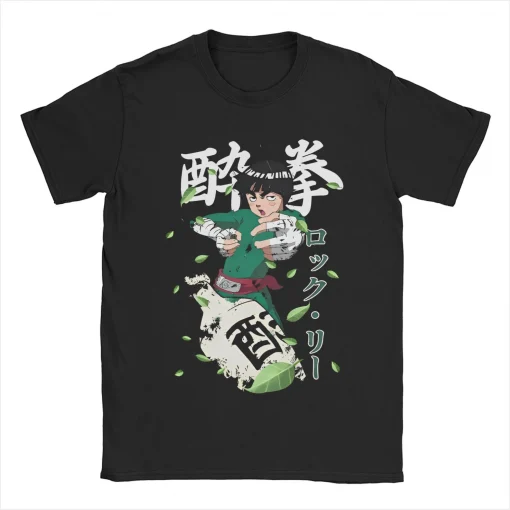 t-shirts inspired by popular anime like Naruto