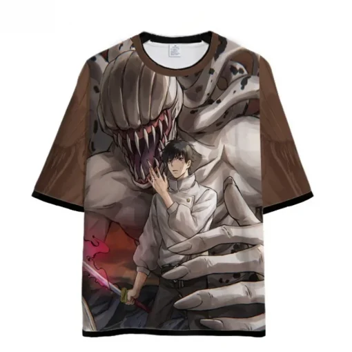 t-shirts inspired by popular anime like Naruto