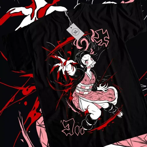 t-shirts inspired by popular anime like Naruto