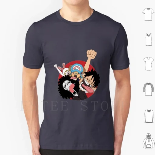 t-shirts inspired by popular anime like Naruto