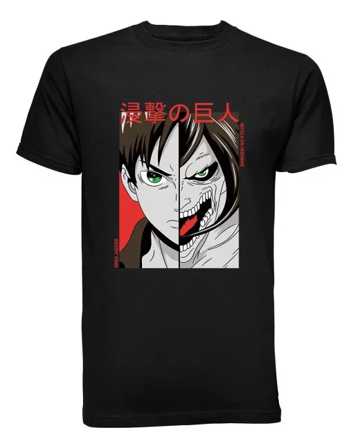 t-shirts inspired by popular anime like Naruto