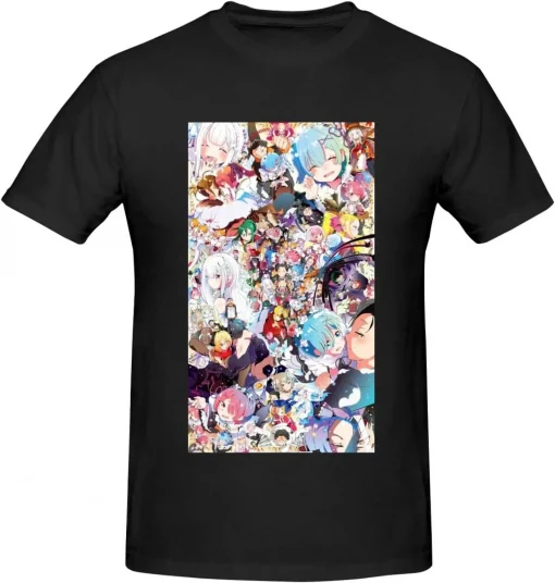 t-shirts inspired by popular anime like Naruto