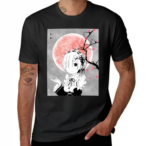 t-shirts inspired by popular anime like Naruto