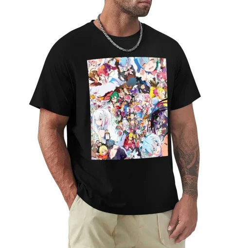 t-shirts inspired by popular anime like Naruto