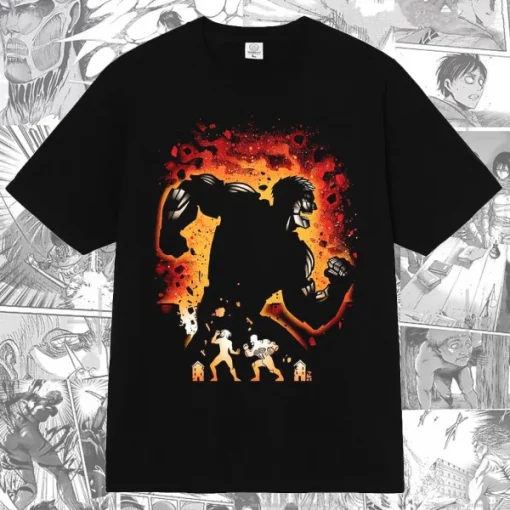 t-shirts inspired by popular anime like Naruto