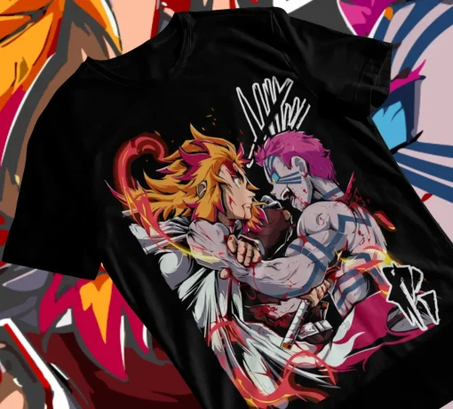 t-shirts inspired by popular anime like Naruto