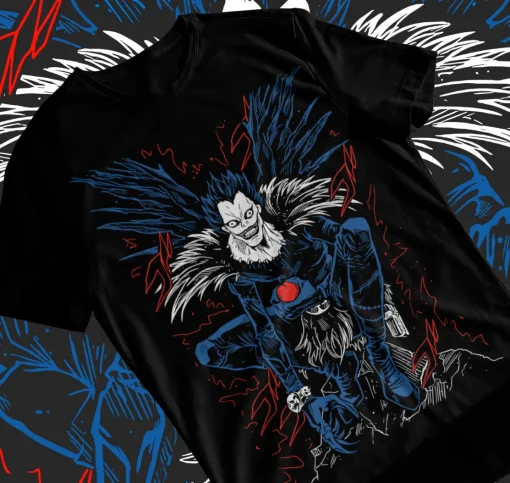 t-shirts inspired by popular anime like Naruto