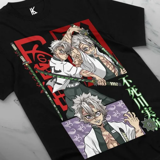 t-shirts inspired by popular anime like Naruto