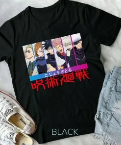 t-shirts inspired by popular anime like Naruto