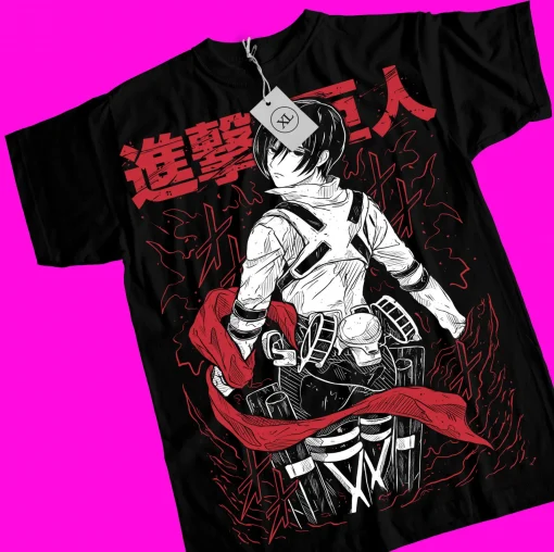 t-shirts inspired by popular anime like Naruto