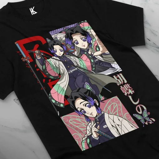 t-shirts inspired by popular anime like Naruto