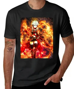 t-shirts inspired by popular anime like Naruto