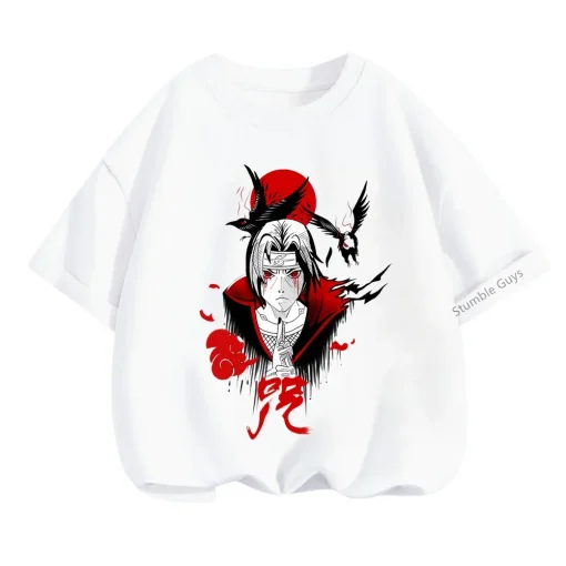 t-shirts inspired by popular anime like Naruto