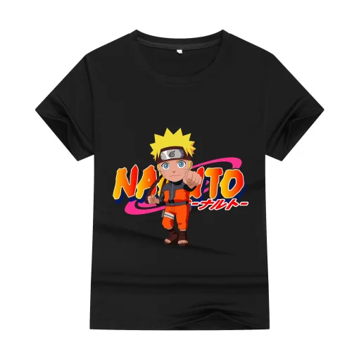 t-shirts inspired by popular anime like Naruto