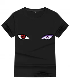 t-shirts inspired by popular anime like Naruto