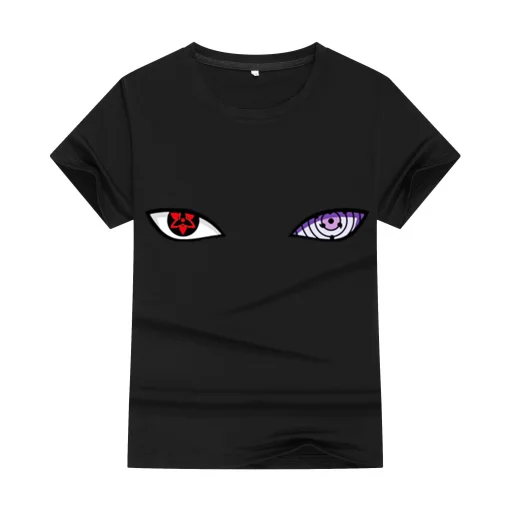 t-shirts inspired by popular anime like Naruto