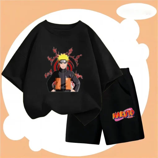 t-shirts inspired by popular anime like Naruto