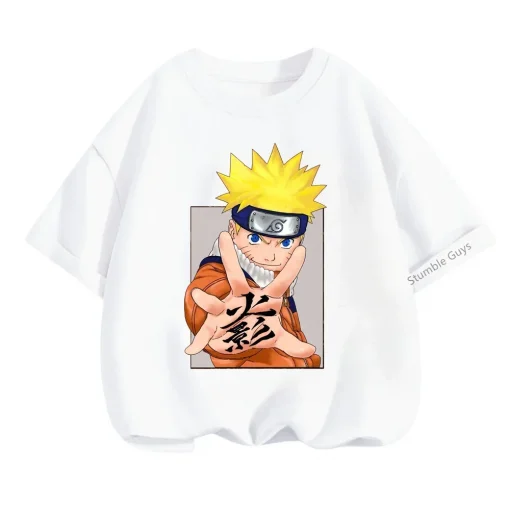 t-shirts inspired by popular anime like Naruto