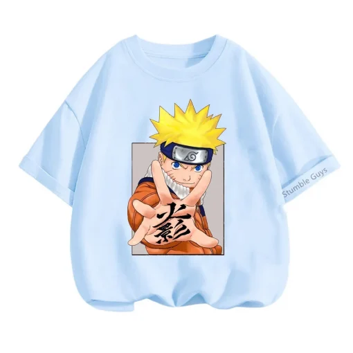 t-shirts inspired by popular anime like Naruto