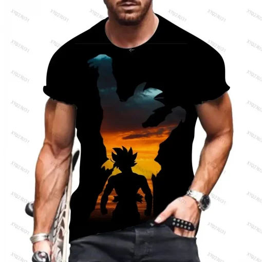 t-shirts inspired by popular anime like Naruto