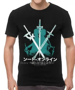 t-shirts inspired by popular anime like Naruto