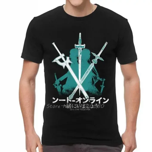 t-shirts inspired by popular anime like Naruto