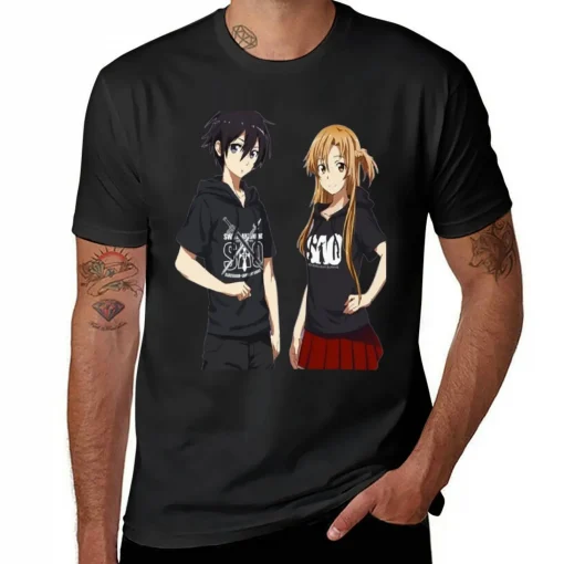 t-shirts inspired by popular anime like Naruto