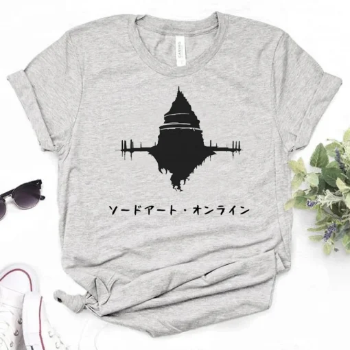 t-shirts inspired by popular anime like Naruto