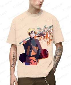 t-shirts inspired by popular anime like Naruto