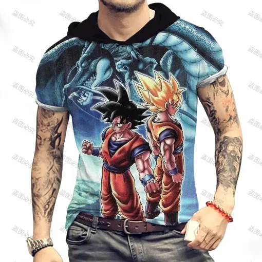 t-shirts inspired by popular anime like Naruto