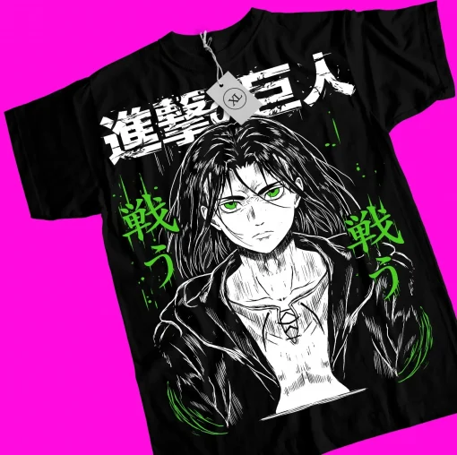 t-shirts inspired by popular anime like Naruto