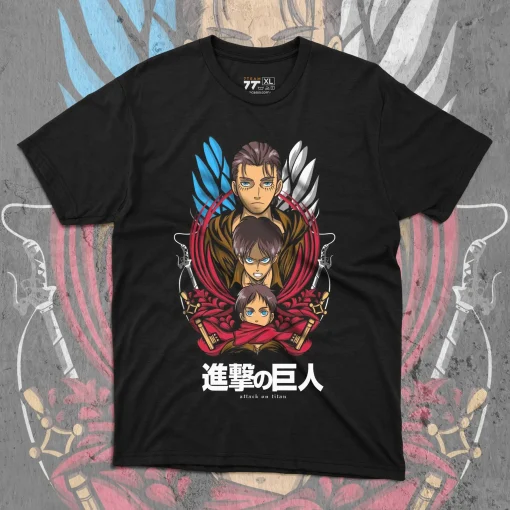 t-shirts inspired by popular anime like Naruto