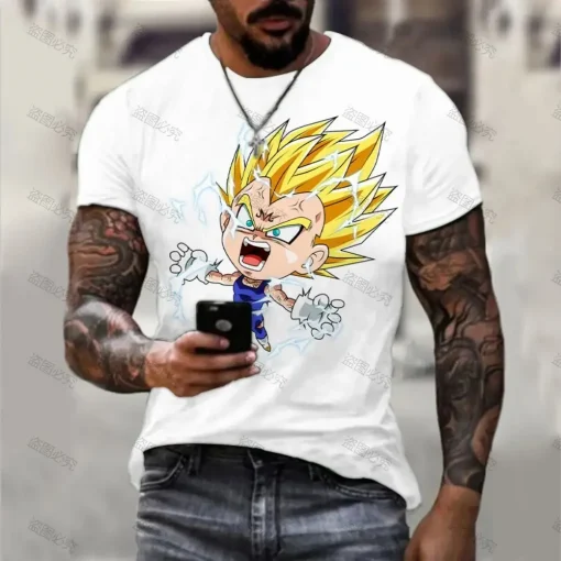 t-shirts inspired by popular anime like Naruto