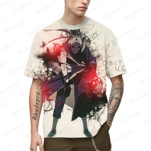 t-shirts inspired by popular anime like Naruto