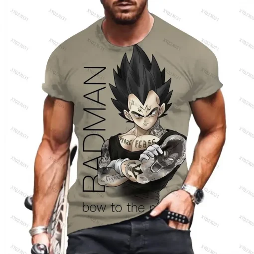 t-shirts inspired by popular anime like Naruto