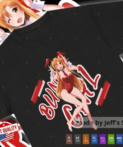 t-shirts inspired by popular anime like Naruto