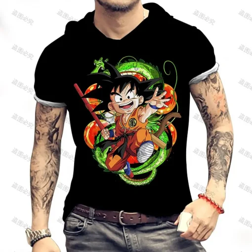 t-shirts inspired by popular anime like Naruto