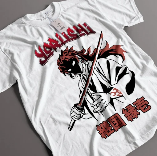 t-shirts inspired by popular anime like Naruto